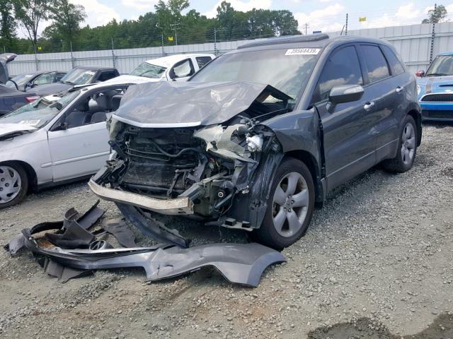 5J8TB18588A016807 - 2008 ACURA RDX TECHNO GRAY photo 2