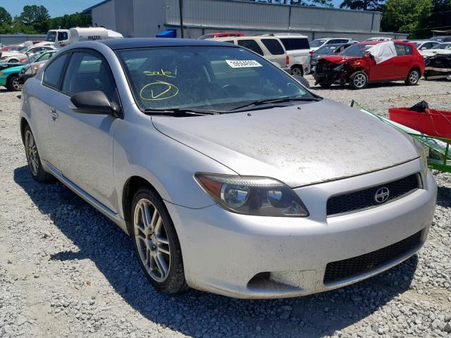JTKDE167670190435 - 2007 TOYOTA SCION TC SILVER photo 1