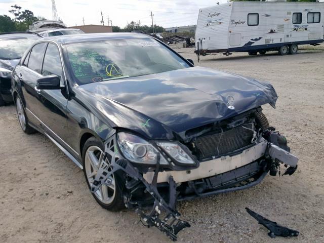 WDDHF9BB8DA726134 - 2013 MERCEDES-BENZ E 550 4MAT BLACK photo 1