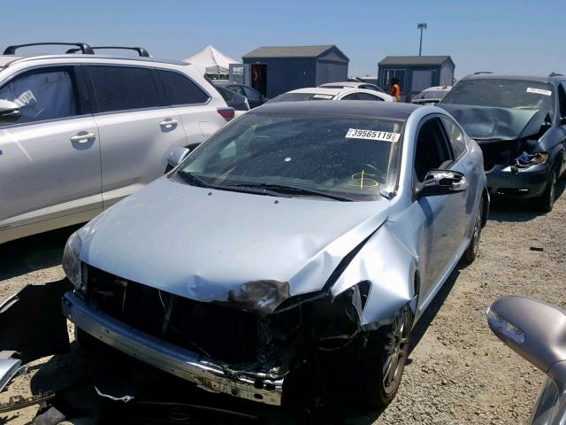 JTKDE177760102604 - 2006 TOYOTA SCION TC SILVER photo 2