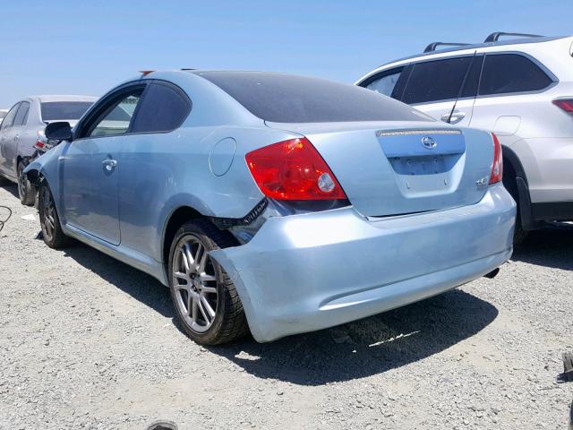 JTKDE177760102604 - 2006 TOYOTA SCION TC SILVER photo 3