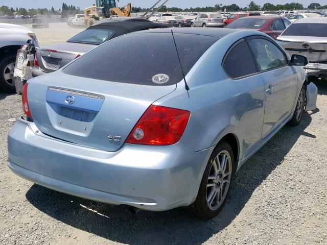 JTKDE177760102604 - 2006 TOYOTA SCION TC SILVER photo 4