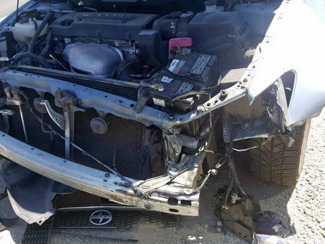 JTKDE177760102604 - 2006 TOYOTA SCION TC SILVER photo 9