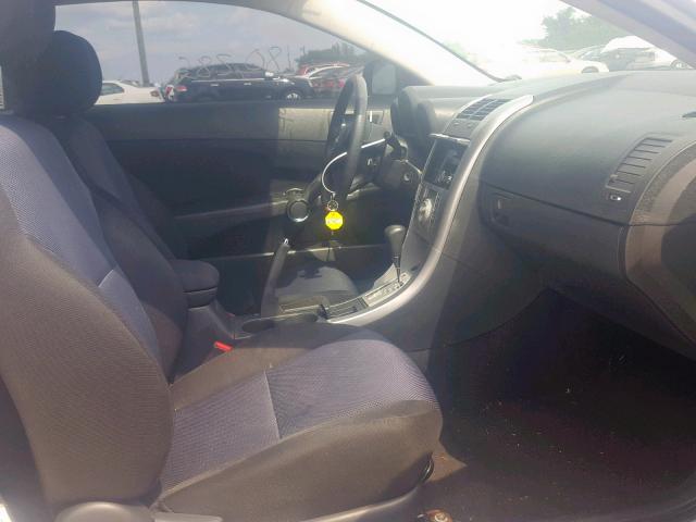 JTKDE177950044056 - 2005 TOYOTA SCION TC ვერცხლისფერი ფოტო 5