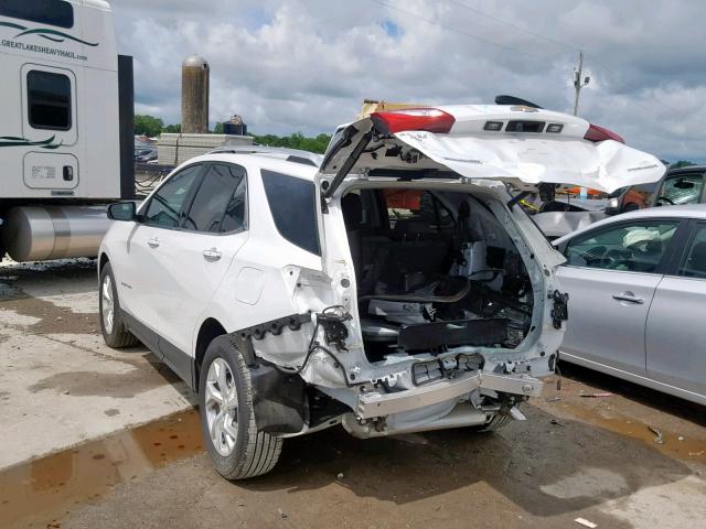 2GNAXNEV8K6179794 - 2019 CHEVROLET EQUINOX PR WHITE photo 3