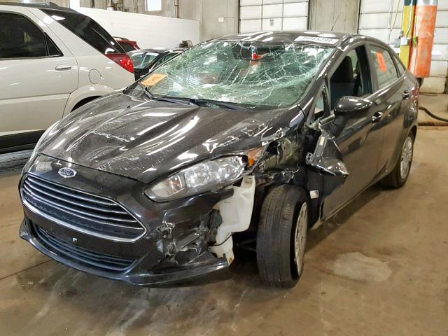 3FADP4AJ2EM103443 - 2014 FORD FIESTA S BLACK photo 2