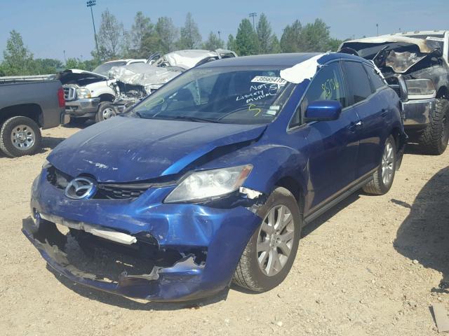 JM3ER293X70148999 - 2007 MAZDA CX-7 BLUE photo 2