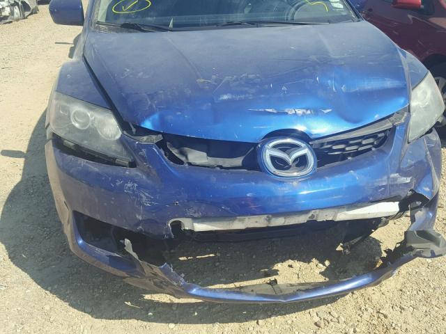 JM3ER293X70148999 - 2007 MAZDA CX-7 BLUE photo 9