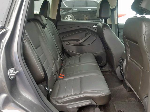 1FMCU0J96EUE40248 - 2014 FORD ESCAPE TIT GRAY photo 6