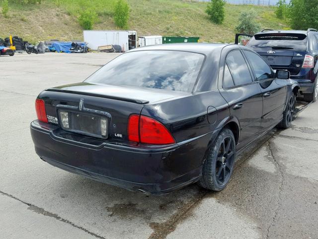 1LNHM87A15Y621496 - 2005 LINCOLN LS BLACK photo 4