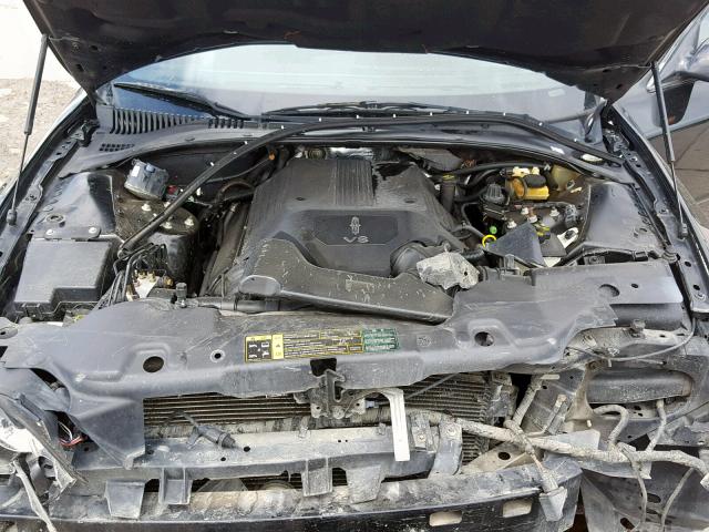 1LNHM87A15Y621496 - 2005 LINCOLN LS BLACK photo 7