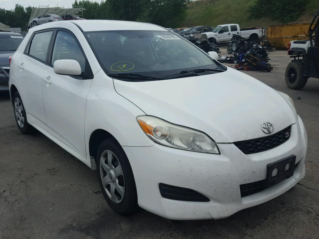 2T1LE40E19C010816 - 2009 TOYOTA COROLLA MA WHITE photo 1