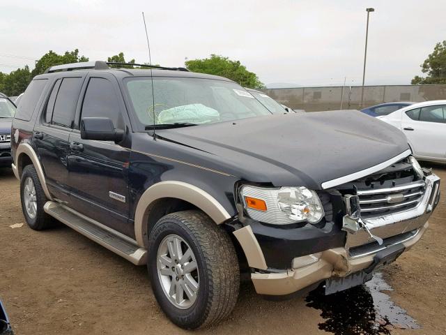 1FMEU64E37UB33563 - 2007 FORD EXPLORER E BLACK photo 1