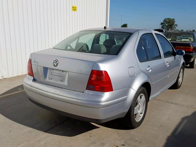 3VWSK69M32M191017 - 2002 VOLKSWAGEN JETTA GLS SILVER photo 4