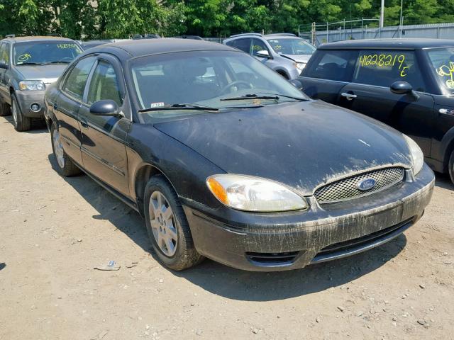 1FAFP53UX6A186558 - 2006 FORD TAURUS SE BLACK photo 1