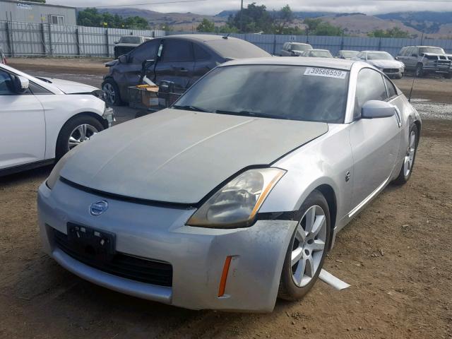 JN1AZ34D53T111870 - 2003 NISSAN 350Z COUPE SILVER photo 2