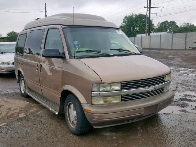 1GBEL19W3YB135858 - 2000 CHEVROLET ASTRO BROWN photo 1