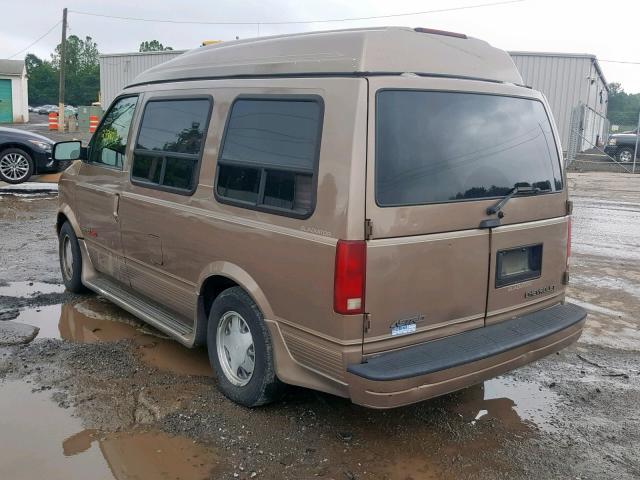 1GBEL19W3YB135858 - 2000 CHEVROLET ASTRO BROWN photo 3