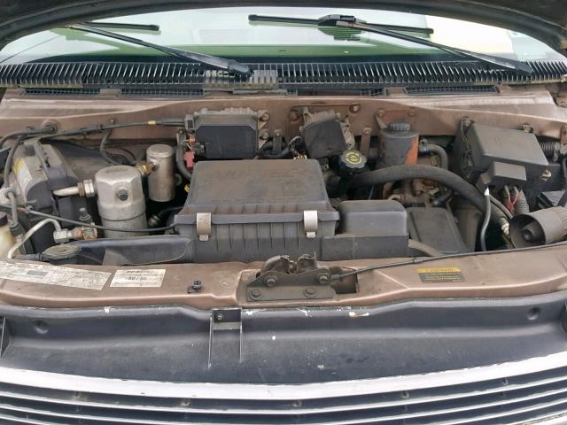 1GBEL19W3YB135858 - 2000 CHEVROLET ASTRO BROWN photo 7