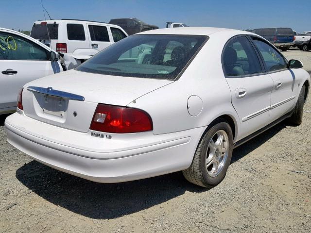 1MEFM55S13G619996 - 2003 MERCURY SABLE LS P WHITE photo 4