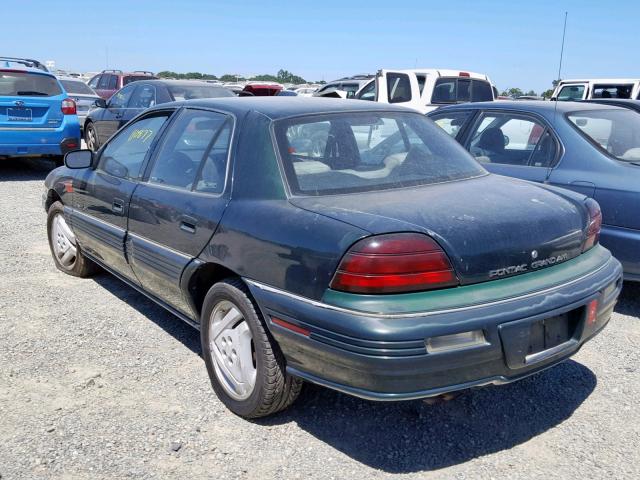 1G2NE55M5RC780108 - 1994 PONTIAC GRAND AM S GREEN photo 3