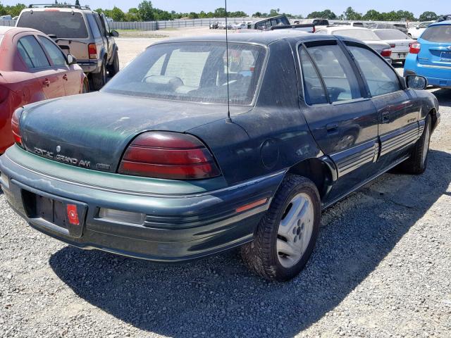 1G2NE55M5RC780108 - 1994 PONTIAC GRAND AM S GREEN photo 4