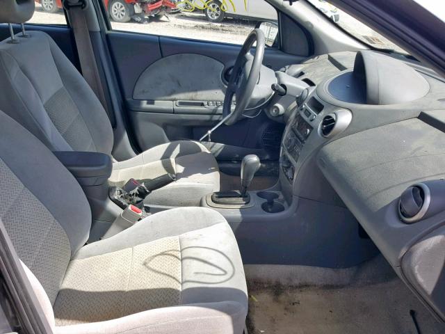 1G8AL55F66Z163207 - 2006 SATURN ION LEVEL GRAY photo 5