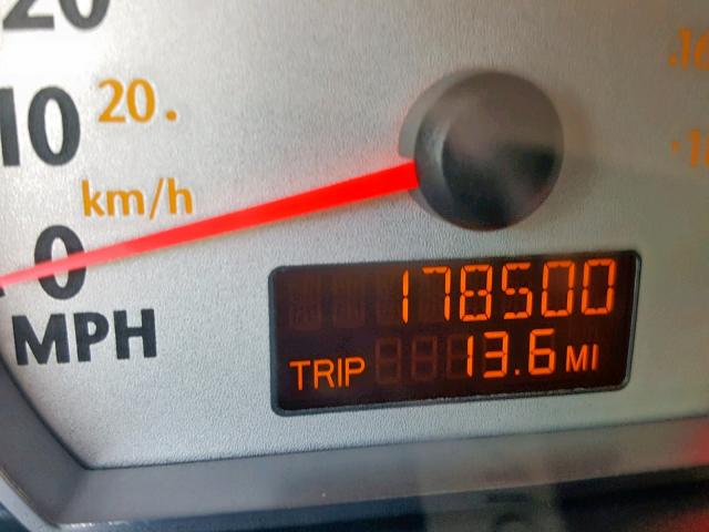 1G8AL55F66Z163207 - 2006 SATURN ION LEVEL GRAY photo 8