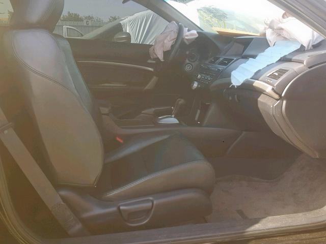 1HGCS22808A001677 - 2008 HONDA ACCORD EXL GRAY photo 5