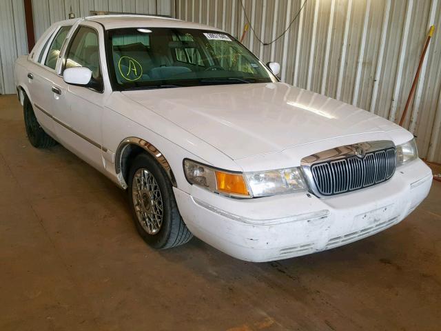 2MEFM74W4WX699048 - 1998 MERCURY GRAND MARQ WHITE photo 1