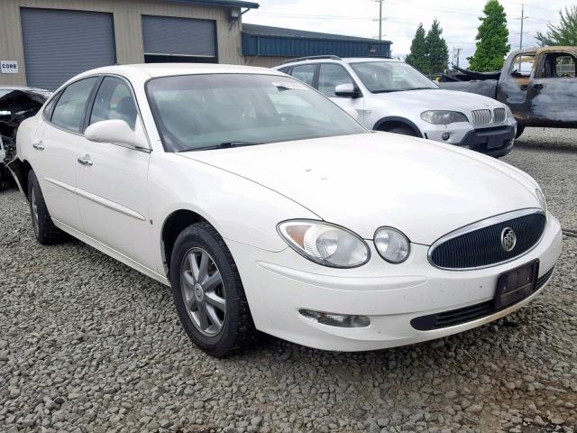 2G4WD552771158075 - 2007 BUICK LACROSSE C WHITE photo 1