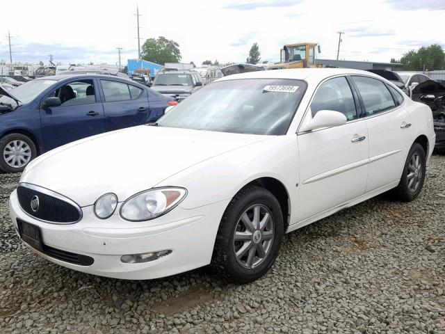 2G4WD552771158075 - 2007 BUICK LACROSSE C WHITE photo 2