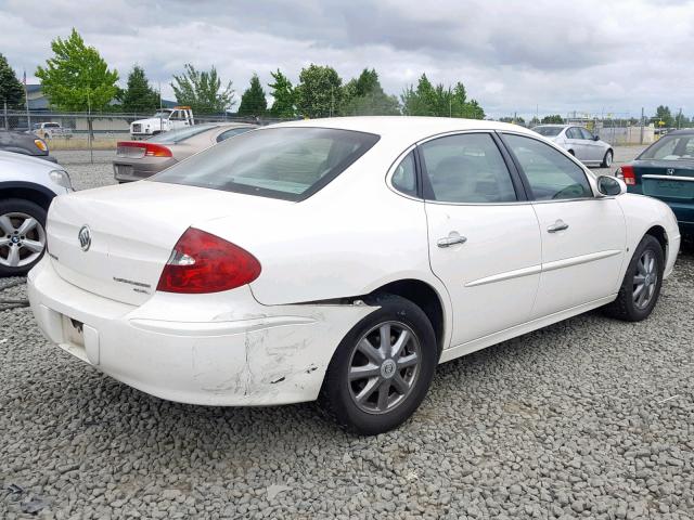 2G4WD552771158075 - 2007 BUICK LACROSSE C WHITE photo 4