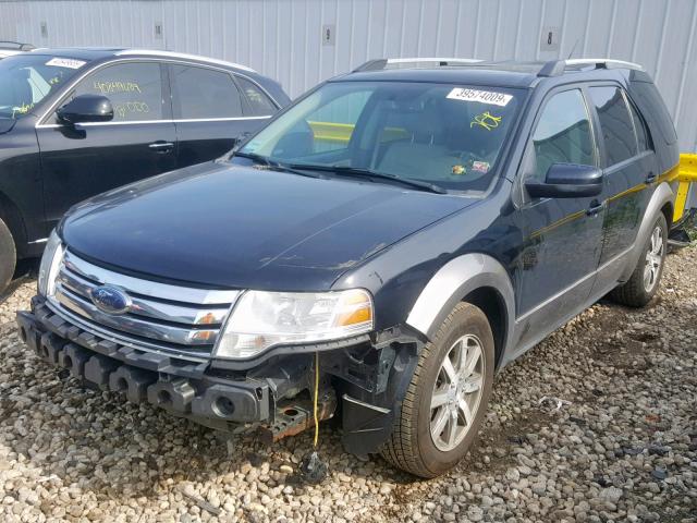 1FMDK05W98GA07925 - 2008 FORD TAURUS X S BLUE photo 2