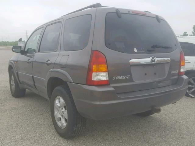 4F2CZ06104KM05918 - 2004 MAZDA TRIBUTE ES 灰色 照片 3