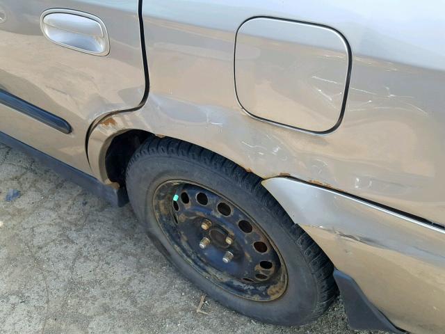 2HGEJ6618YH931439 - 2000 HONDA CIVIC BASE Bej foto 9