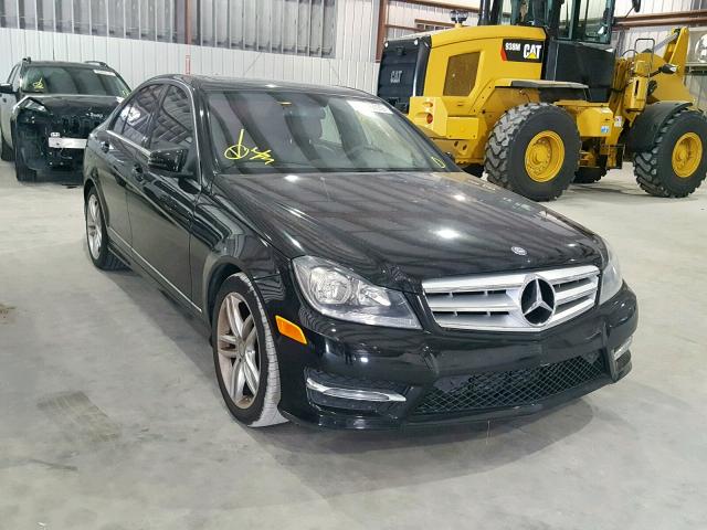 WDDGF4HB8DR296239 - 2013 MERCEDES-BENZ C 250 BLACK photo 1