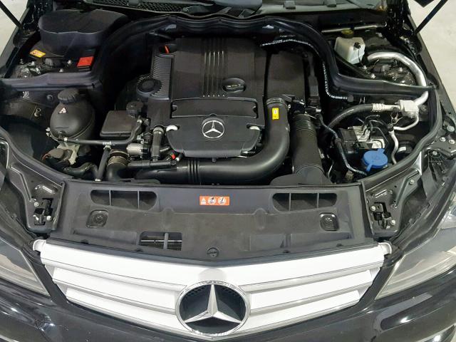 WDDGF4HB8DR296239 - 2013 MERCEDES-BENZ C 250 BLACK photo 7