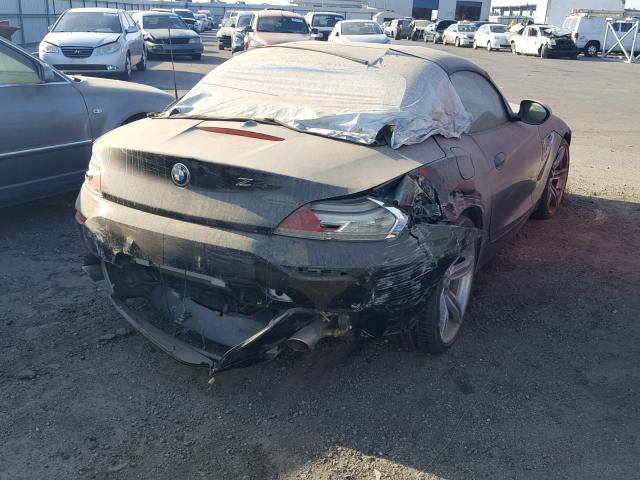 WBALM1C57FE634526 - 2015 BMW Z4 SDRIVE3 BLACK photo 4