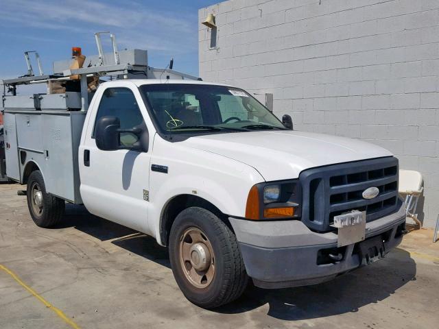 1FDSF30576EB15254 - 2006 FORD F350 SRW S WHITE photo 1