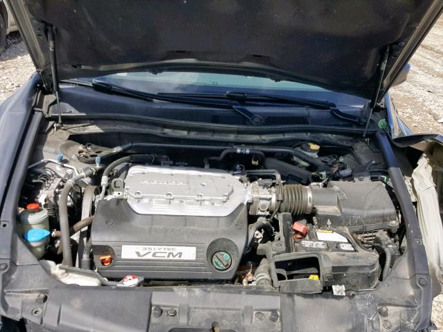 1HGCP36809A041308 - 2009 HONDA ACCORD EXL GRAY photo 7