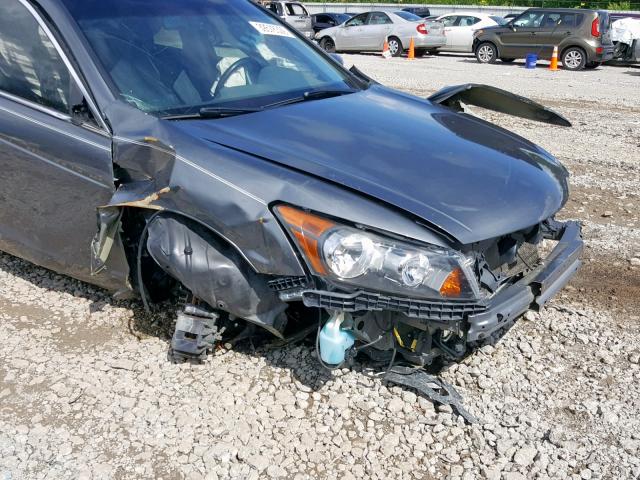 1HGCP36809A041308 - 2009 HONDA ACCORD EXL GRAY photo 9