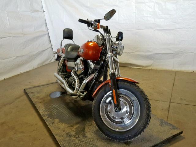 1HD1GY419BC319723 - 2011 HARLEY-DAVIDSON FXDF ORANGE photo 1