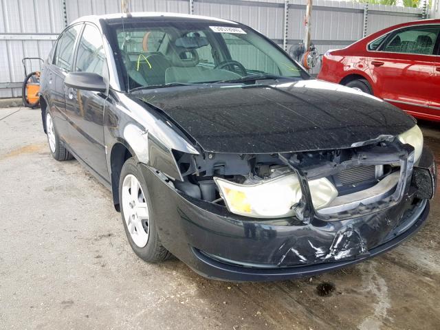 1G8AJ55F36Z186319 - 2006 SATURN ION LEVEL BLACK photo 1