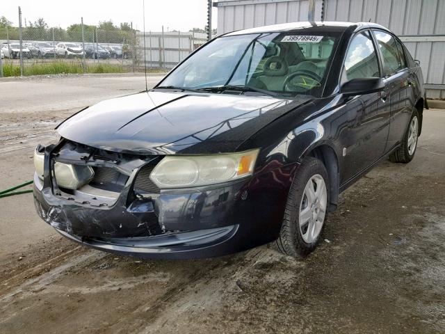 1G8AJ55F36Z186319 - 2006 SATURN ION LEVEL BLACK photo 2