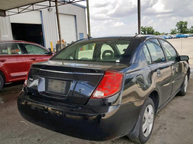 1G8AJ55F36Z186319 - 2006 SATURN ION LEVEL BLACK photo 4