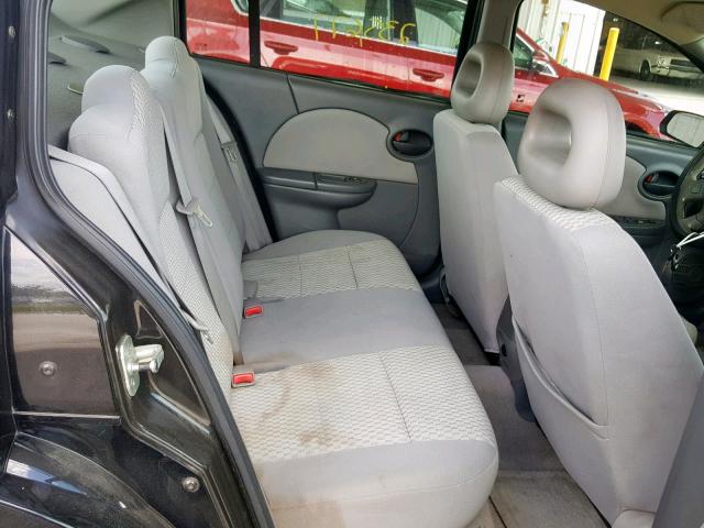 1G8AJ55F36Z186319 - 2006 SATURN ION LEVEL BLACK photo 6