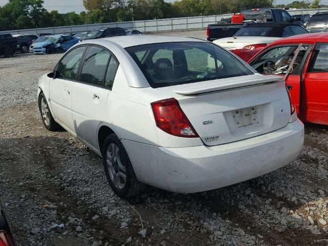 1G8AK52F63Z121722 - 2003 SATURN ION LEVEL WHITE photo 3