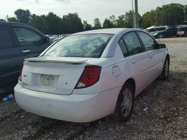 1G8AK52F63Z121722 - 2003 SATURN ION LEVEL WHITE photo 4