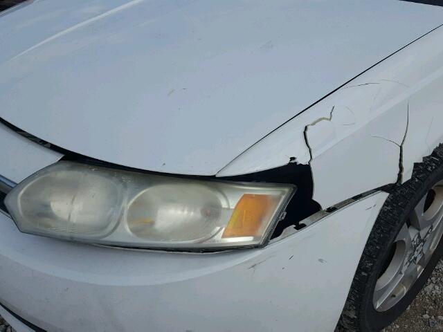 1G8AK52F63Z121722 - 2003 SATURN ION LEVEL WHITE photo 9